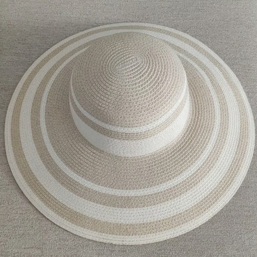 J. Crew Factory Straw Sun Hat - beige